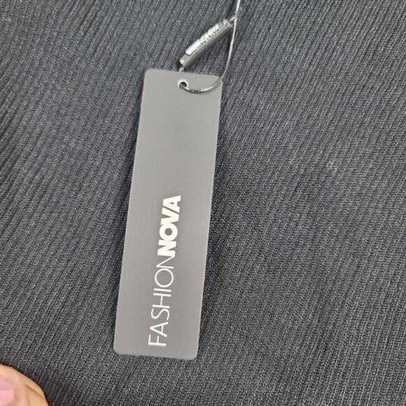 Fashion nova She's ready to go midi sweater black dress Size 3X party bodycon - Picture 12 of 16